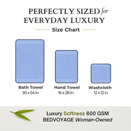 Bamboo Spa Bath Towel – Ocean