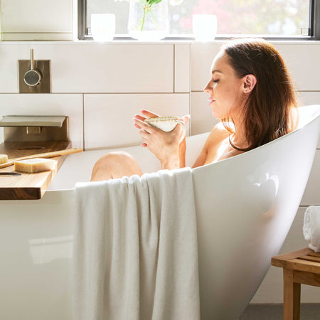 Bamboo Spa Bath Towel – Cloud