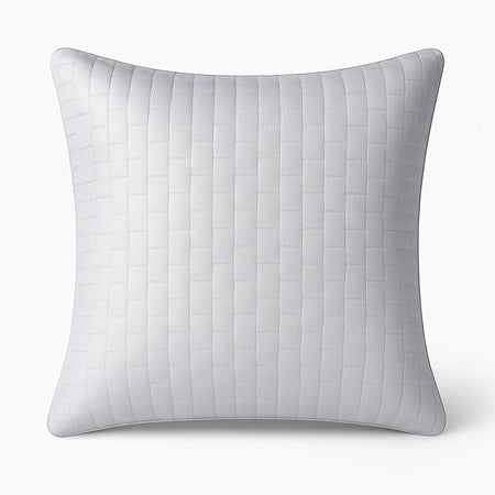 Bamboo Quilted Euro Sham 1 Piece - Stone
