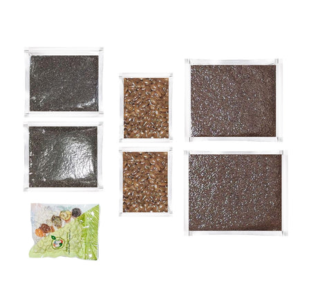 24 Days Food Supply (1 Adult) - Super Seeds and Nuts Pack (3-Buckets)