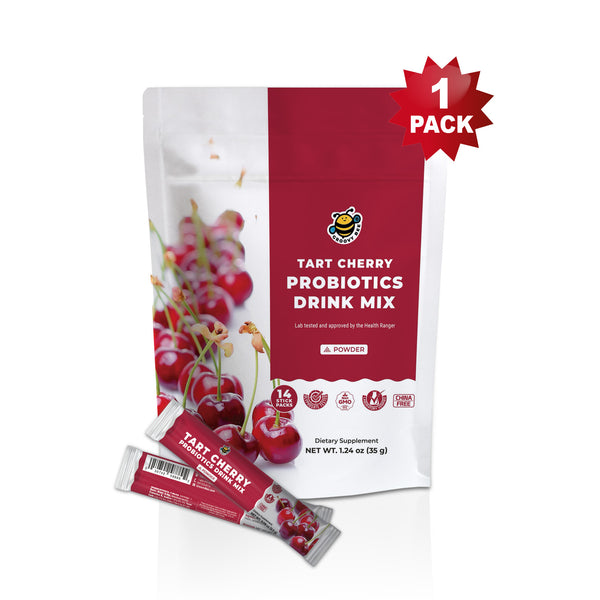 Tart Cherry Probiotics Drink Mix