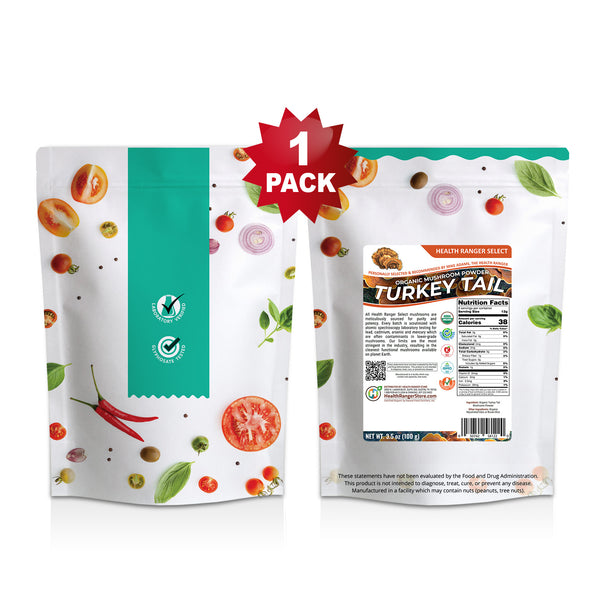 Special Offer - Organic Turkey Tail Mushroom - 15% OFF
