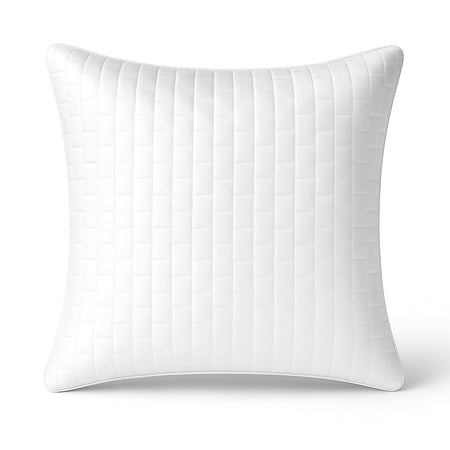 Bamboo Quilted Euro Sham 1 Piece - White