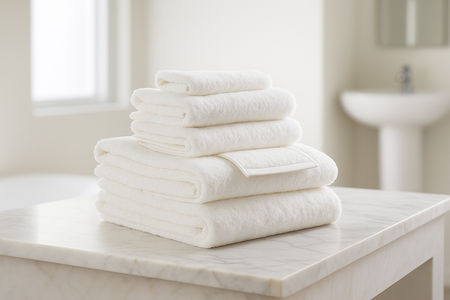 100% Organic Cotton Bath Towels Collection