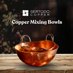 Copper Mixing Bowls