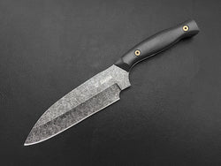 Divine Santoku Chef Knife Stonewash Blade Finish (Pre-Order)