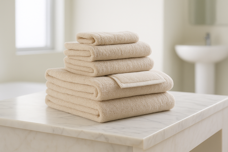 100% Organic Cotton Bath Towels Collection