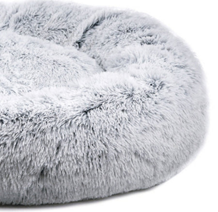 Mr. Peanut's 23" OrthoPlush® Pet Bed - Gray Two Tone