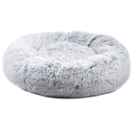 Mr. Peanut's 28" OrthoPlush® Pet Bed - Snowflake White Two Tone