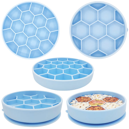 Mr. Peanut's Silicone Slow Feeder Dog Bowl