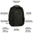 EscapeZone Shield/Faraday Ballistic Backpack-BLACK