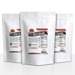 Organic Reishi Mushroom Powder 100g (3-Pack)