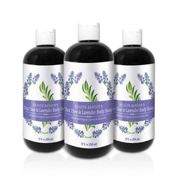Health Ranger's Tea Tree and Lavender Body Soap 12oz (3-Pack)