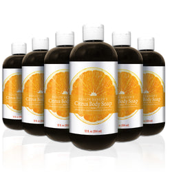 Health Ranger's Citrus Body Soap 12oz (6-Pack)
