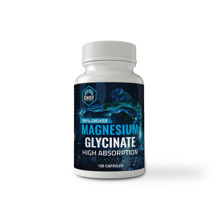 Magnesium Glycinate High Absorption 100 Caps (3-Pack)