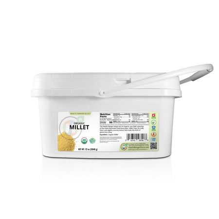Mini-Bucket Organic Millet 72 oz (2040 g)