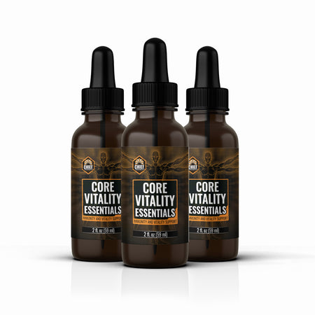 Core Vitality Essentials with Black Seed - Immunity and Vitality Support 2fl oz (59ml) (3-Pack)
