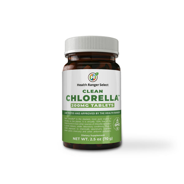 Organic Clean Chlorella Powder and Clean Chlorella Tablets