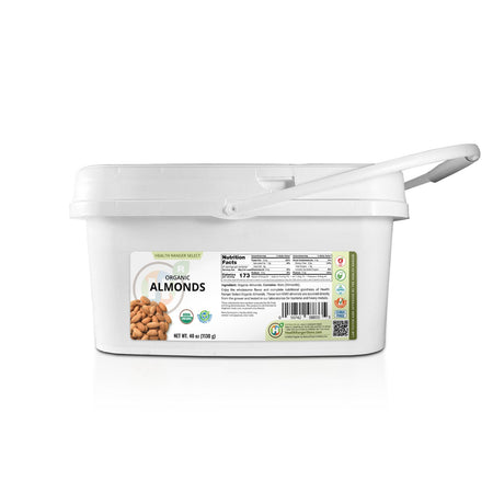 Mini-Bucket Organic Almonds 40oz (1130g)