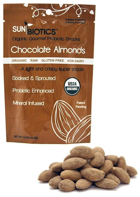 Sunbiotics Chocolate Probiotic Almonds