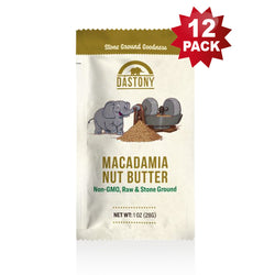 Dastony Stone Ground  Macadamia Nut Butter (12-Pack)