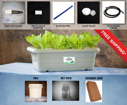 Food Rising Mini-Farm Grow Box 2.0 (Cucumbers Starter Kit with 2-hole Lid) (Ship within 2-6 business days)