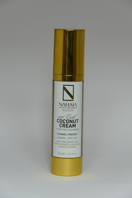 24KT Gold Coconut Cream Purifying Cleanser 50g