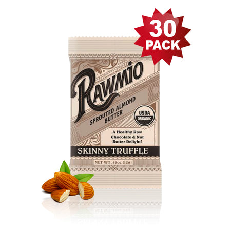 Rawmio Sprouted Almond Butter Skinny Truffle (30-Pack)